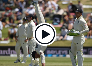 Watch: Ben Stokes brings out the handstand against India