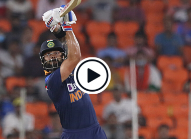 Watch: Virat Kohli shows his class with glorious six down the ground