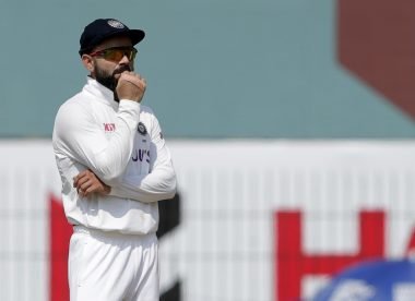 Two times Virat Kohli cribbed about the pitch India played on