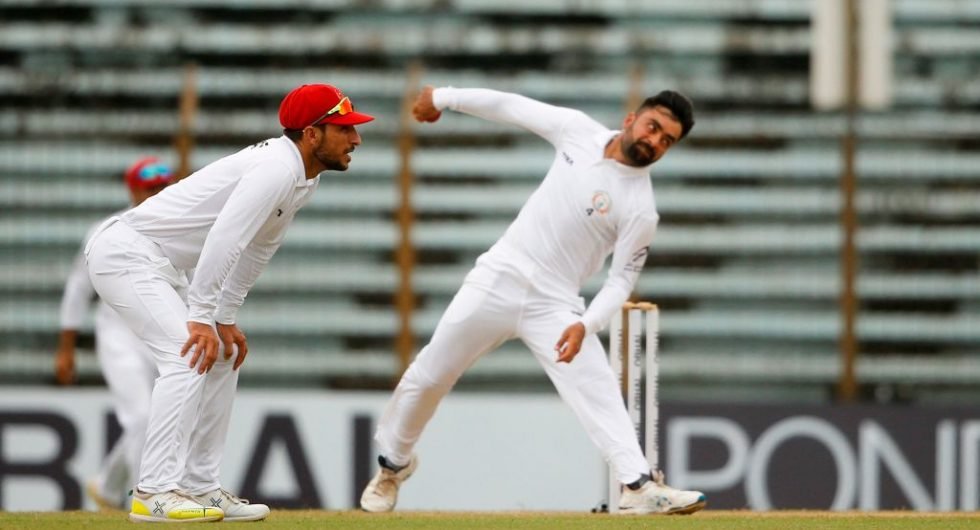 Rashid Khan bowled 99.2 overs in the Test