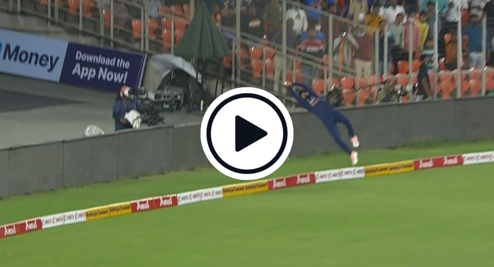 Watch: KL Rahul Completes Epic Boundary Save To Prevent Six | India v England