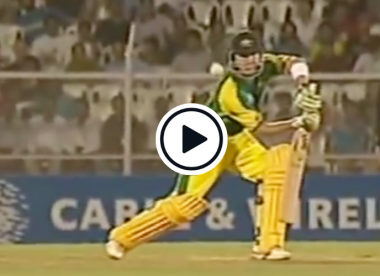 Watch: The Damien Martyn block that somehow went for four