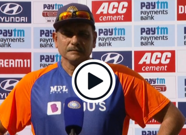 Watch: 14 'bubble's in 40 seconds - Ravi Shastri's bizarre, rambling post-match chat