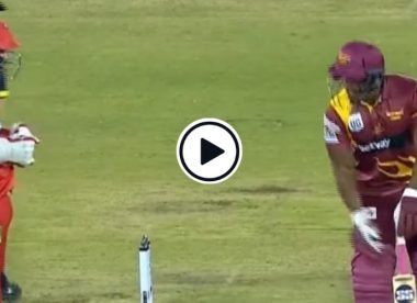 Watch: Wickets, sledging and drama - Composed Tino Best wins it for WI Legends off last ball