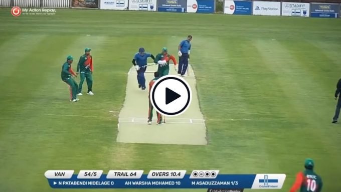 Watch: Wicketkeeper's Dhoni stunt from 2016 T20 World Cup goes wrong