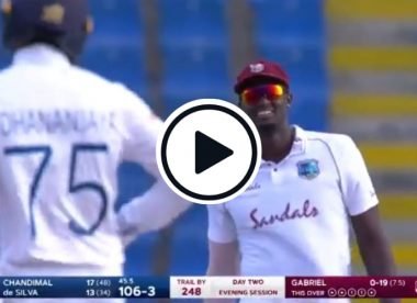 Watch: 'Remember you got your arm broken' – Jason Holder goes on sledging spree