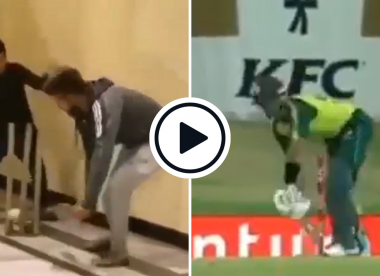 Watch: The living-room practice that honed Babar Azam's incredible yorker deflection