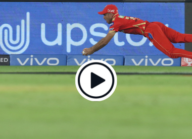 Watch: 'Catch of the season' - Ravi Bishnoi takes outrageous outfield grab