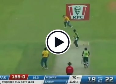 Watch: Babar Azam's innovative handling of the yorker during his brilliant century