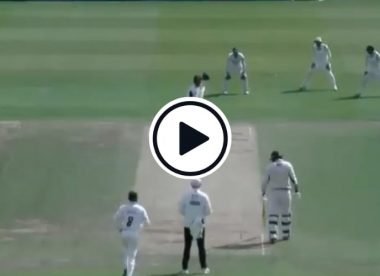 Watch: Moeen Ali bowling medium pace in the County Championship