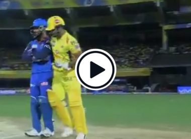 Watch: Rishabh Pant playfully blocks Suresh Raina from batting in 2019 IPL game