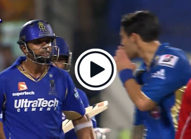 Watch: Angry Rahul Dravid responds to Johnson's sledge, first with words and then with bat