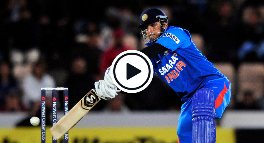 Watch: Rahul Dravid slaps three straight sixes in his first and last T20I