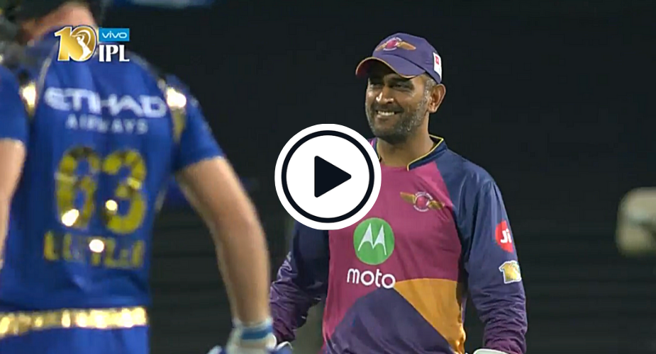 Watch: Witty Ms Dhoni Roasts Kevin Pietersen With Just Seven Words On Mic