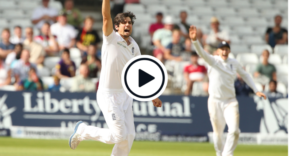 Alastair Cook Test wicket