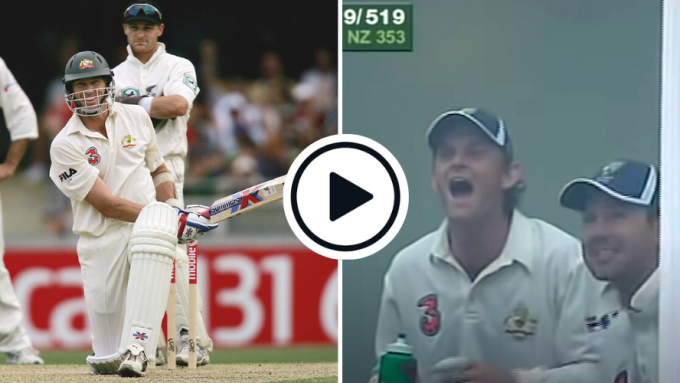 Watch: Glenn McGrath's only six of his international career provides Australian camp with plenty of laughs