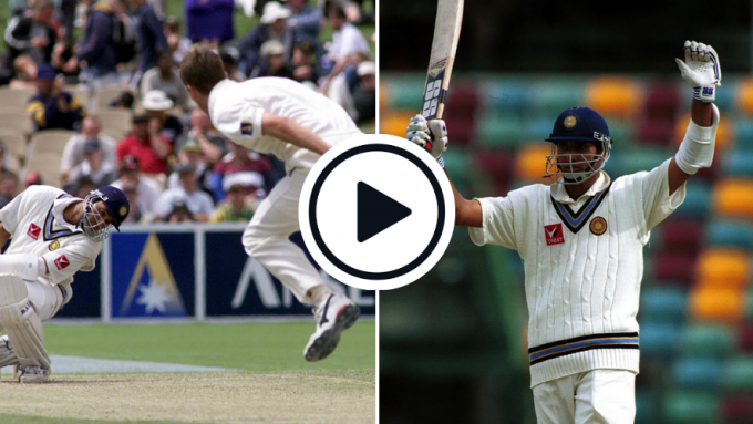 Watch: How a bouncer from McGrath changed VVS Laxman and his career