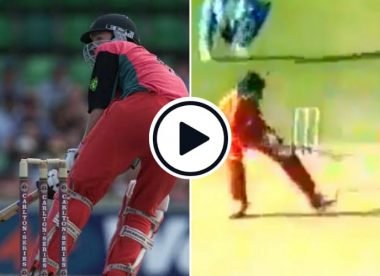 Watch: Marillier rinse-repeats the scoop to give Zimbabwe a thrilling win over India