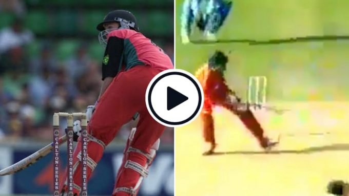 Watch: Marillier rinse-repeats the scoop to give Zimbabwe a thrilling win over India