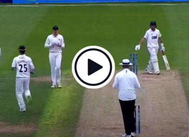 Watch: County controversy as Marnus Labuschagne queries lbw dismissal
