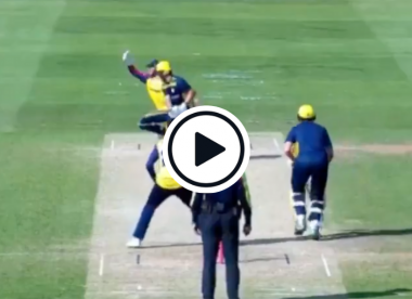 Watch: Wicketkeeper completes stunning stumping with rare 'monkey arms' technique