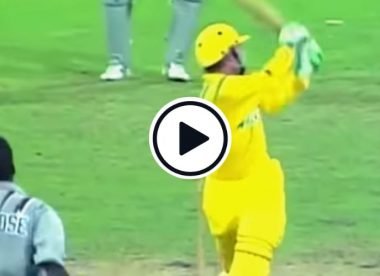 Watch: Ambrose, Healy break into laughter after slowest of slow deliveries from the West Indian