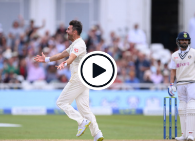 Watch: Anderson gets Kohli for first time in seven years with away-swinging beauty