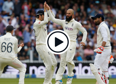 Watch: Moeen Ali hits Jadeja’s top of off with drifting, ripping beauty