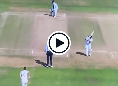 Watch: Rishabh Pant shadow bats extravagantly as Anderson runs in
