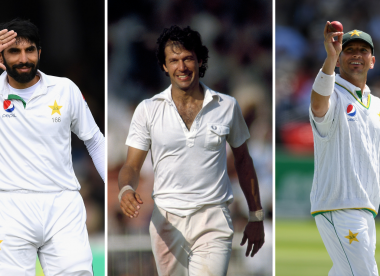 The all-time Pakistan Test XI, as based on the ICC rankings
