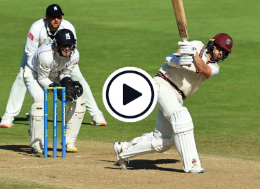 Watch: Jack Leach smashes six in potentially County Championship title-deciding knock