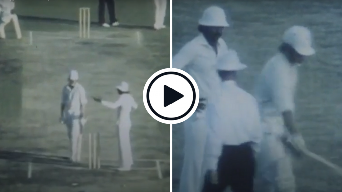 Watch: Rodney Hogg flattens stumps in anger after being controversially run out off no-ball by Javed Miandad