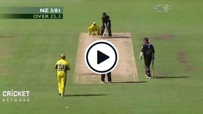 Watch: Craig McMillan does a Chanderpaul impersonation to stun Shane Warne