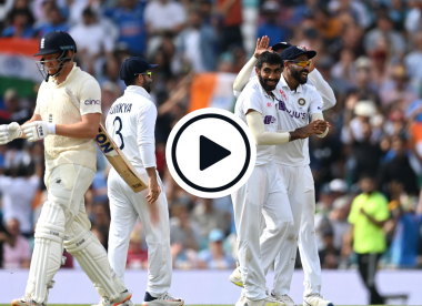 Watch: Jasprit Bumrah channels Waqar Younis to send England stumps flying