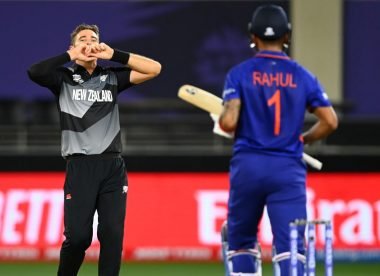 To avoid a thunder-Boult, India closed their eyes