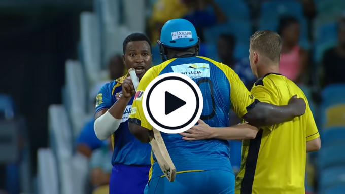 Watch: 'He thinks this is strategic' - Kieron Pollard fumes with injured batter over early retirement