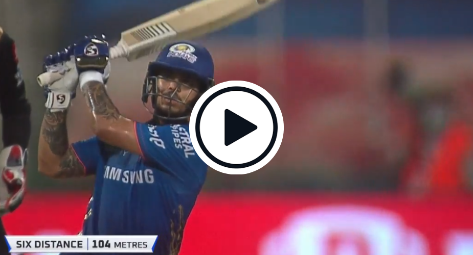 Watch: Ishan Kishan Smashes 104m Six In One Of The All-Time Great IPL Innings