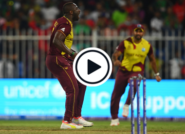 Watch: Andre Russell nails yorker in sensational final over to seal crucial, thrilling victory for West Indies