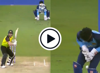 Watch: Kusal Perera drops 'one of the easiest catches in cricket' in horror over for Sri Lanka
