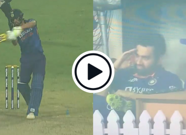 Watch: Rohit Sharma salutes Deepak Chahar from the dug-out after incredible 95m flat-batted six