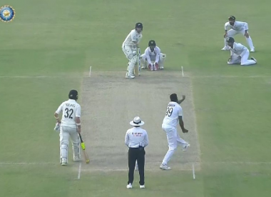 'India are on their knees, quite literally' - Mayank Agarwal's unique fielding stance during India-New Zealand Test causes amusement