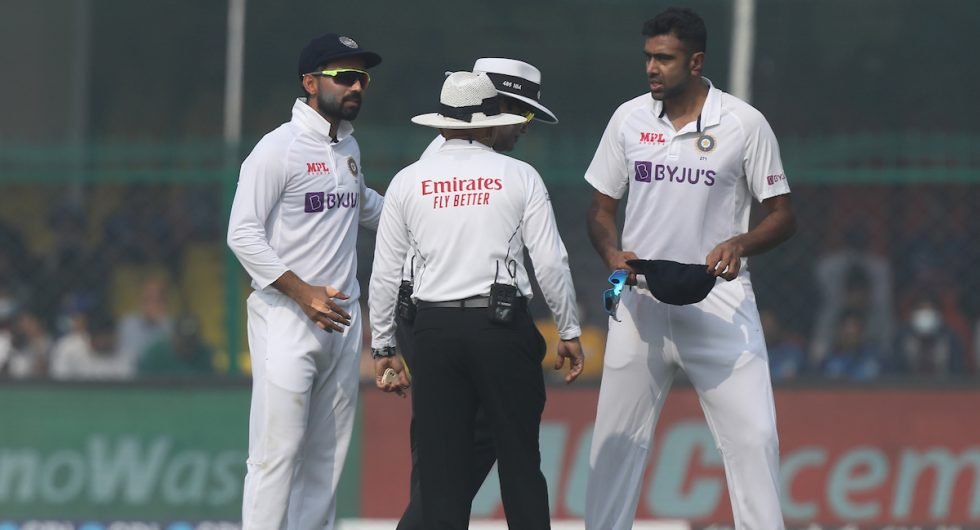 Ashwin Rahane umpire