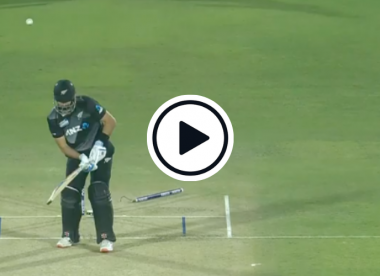 Watch: Bhuvneshwar Kumar bowls Daryl Mitchell with unplayable in-swinger in scorching new-ball over