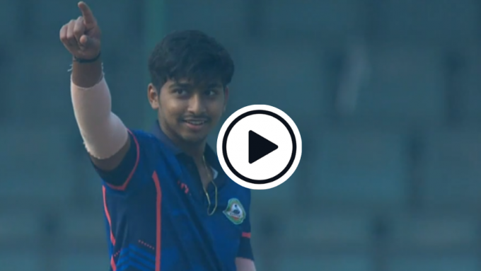 Watch: Punjab Kings seamer Darshan Nalkande does a Malinga, claims double hat-trick in domestic T20 knockout game