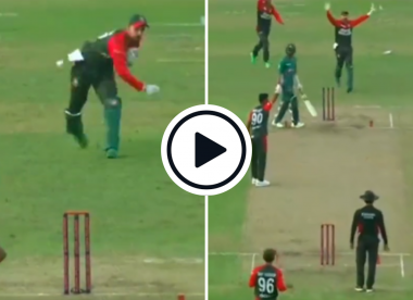 Watch: Stumped or run out? Shoaib Malik goes for a wander, gets dismissed in comical fashion in T20I v Bangladesh