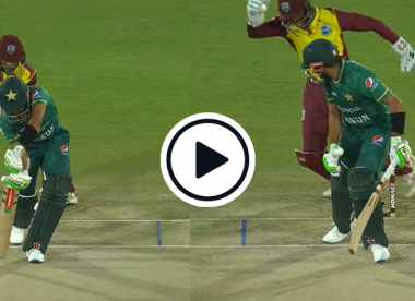 Watch: Babar Azam ripped out for a duck by big-turning Akeal Hosein beauty