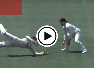 Watch: Jos Buttler's up-and-down Test continues as he flies spectacularly to dismiss Marcus Harris
