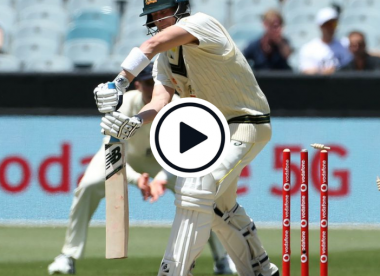 Watch: James Anderson bowls Steve Smith for 16 during spell of mesmeric control