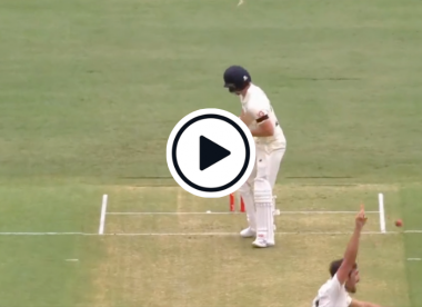 Watch: Mitchell Starc bowls Rory Burns behind his legs with the first ball of the 2021/22 Ashes