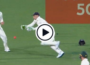 Watch: Jos Buttler drops a sitter to hand Marnus Labuschagne another life on 95